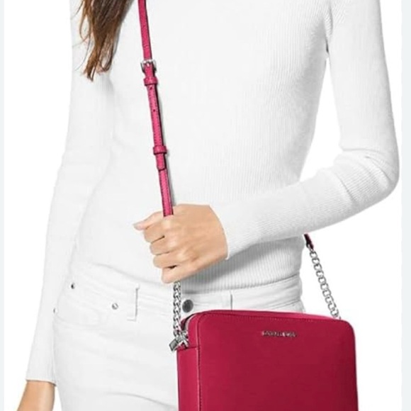 Michael Kors Red Crossbody Bag - Picture 1 of 4